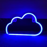 Luces De Noche LED Neón Relámpago Nubes Para Habitación De Niños Fiesta Cumpleaños Casa Bar Decoración Operada Por Batería/USB - details 6