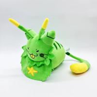 Nueva Peluche Gnarpy Descubierta En La Internet Juguete De Peluche Verde Gato Alienígena Para Niños Regalo De Juguetes De Algodón PP - details 1