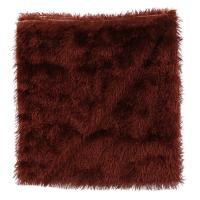 Funda De Cojín Suave De Peluche 41x41cm Color Sólido Cálido Para Sala De Estar Y Dormitorio Decoración De Sofá Removible Y Lavable - details 13