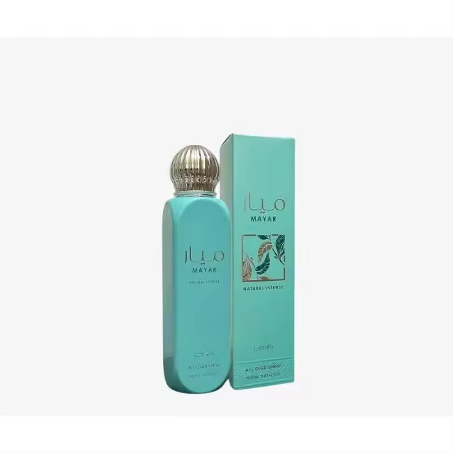 Spray all over Mayar intense Lattafa 150ml,Bruma corporal y de cabello intensa Nuevo formato de Lattafa 150ml ,Spray de cuerpo y pelo femenino - 1