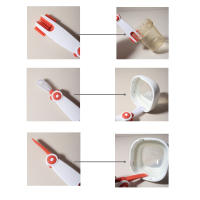 Juego De Limpieza Para Botella De Bebé 4 En 1 Con Cepillo De Silicona Para Chupete Y Taza Giratorio De 360 Grados Set Portátil Para Limpieza Completa - details 12