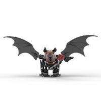 Conjunto De Bloques De Construcción MOC How to Train Your Dragons 2en1 Modelo De Dragón Negro Y Blanco Juguetes Para Niños Y Niñas Regalos - details 11