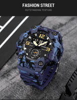 Reloj Deportivo SKMEI Japonés LED Digital Movimiento Militar Hombre Resistente Al Agua 5Bar Cuenta Regresiva Fecha Reloj De Pulsera - details 5