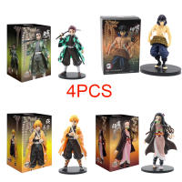 Figuras De Acción Demon Slayer Kimetsu No Yaiba Nezuko Kamado 15cm 4 Piezas Anime PVC Modelo Juguetes Colección Muñeca Regalo Para Adultos - details 3