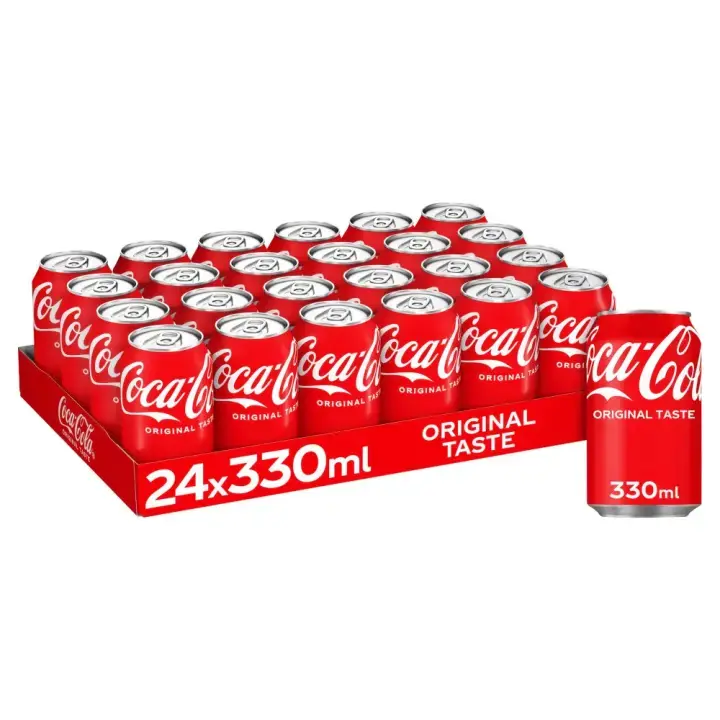 CocaCola 24Latas Sabor Original/Zero, 24 Unidades de 33cl/330ml - 1