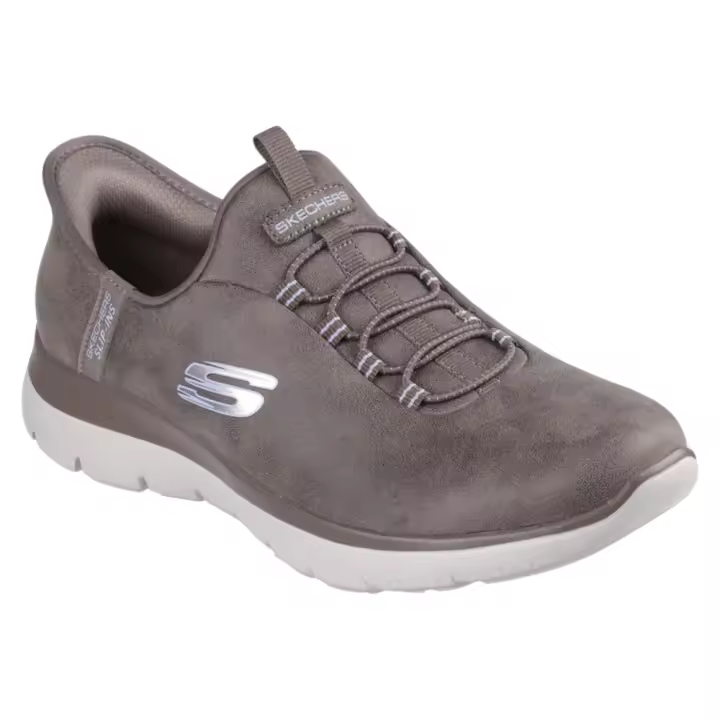 Deportivos Skechers Slip-Ins: Summits - Unknown Trail En Textil Duraleather Y Sintético Vegano Para Mujer Color Marrón - 1