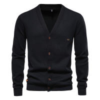 Nueva Chaqueta De Algodón AIOPESON 2024 Para Hombre Estilo Casual Monofrontal Color Sólido De Alta Calidad Para Otoño Y Invierno - details 7