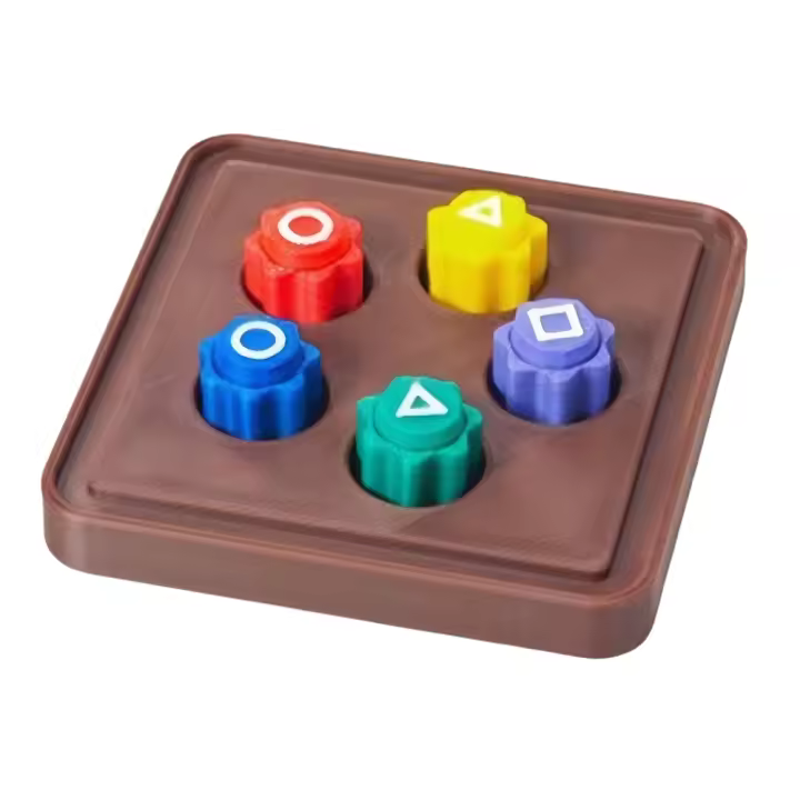 Juego De Piedras Gonggi Jack Set De Entrenamiento De Coordinación Manual-Mental Juguete De Partido Para Jóvenes Y Adultos - 1