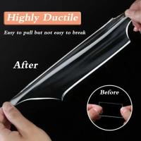 Cinta Doble Cara Nano 1/2 Rolls Transparente Reutilizable Impermeable Adhesiva Para Cocina Y Baño Espesor 30mm - details 4