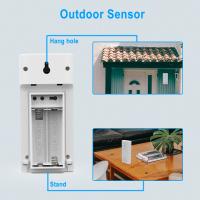 Medidor De Temperatura Y Humedad Inalámbrico Para Interior Y Exterior Con Pantalla Táctil De Color Grande Para Clima LCD - details 3