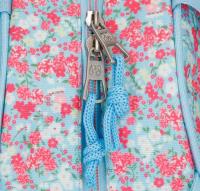 Mochila escolar Pepe Jeans Aide flores 44 cm doble compartimento adapatable a carro - Tirantes anchos, ergonómicos y acolchados que se adaptan perfectamente a la espalda - pompón azul - details 7