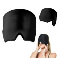 Migraine cap - Headache cap against Migraine - Cooling eye mask black black black black one size - details 0