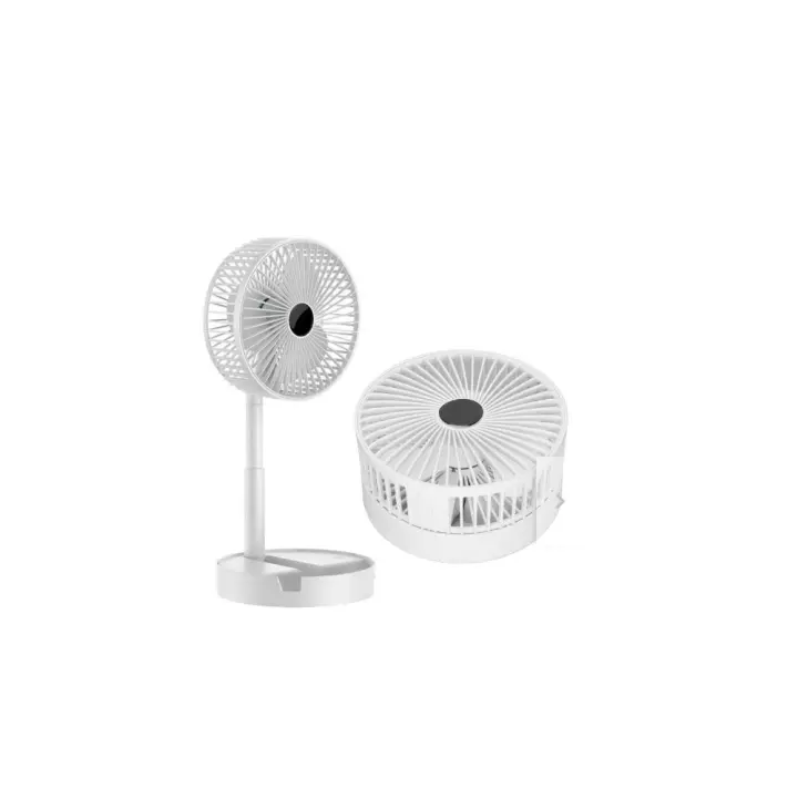 Mini Ventilador Portátil Ajustable. 3 Ajustes de Velocidad. Carga con micro USB. Soporte Ajustable Hasta 15".  Cómodo. Practico. Ligero. - 1