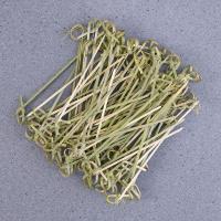 100pcs Palillos De Bambú Desechables Para Cócteles Forks De Fruta Barbecue Decoración De Fiesta Herramienta De Barra Eco-amigable Tamaño 9x0.3x0.3cm - details 19