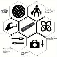 Barbell hambreras engrosada antideslizante Gimnasio fitness levantamiento de pesas cullillas dumbbel Cuello soporte Protección pad Fuerza entrenamiento - details 3