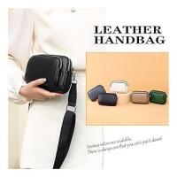 Bolsos Bandolera para Mujer Piel Bolso de Hombro de Pequeño Multifunción con 3 Compartimentos Grandes Moda Bolso de Mensajero - details 1