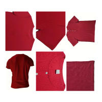 Camiseta De Hombre Estilo Moderno Con Rayas Cuello Henley Corta Transpirable Y Suave Para Ropa Casual De Verano - details 10