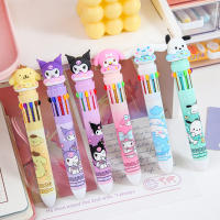 Sanrio Pluma De Punto De Sombra 0.7mm 10 Colores Kuromi Hello Kitty Cinnamoroll Estuche De 18/36 Piezas Material Plástico Para Estudiantes Y Escuela - details 5