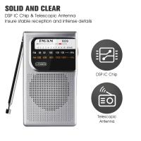 Radio Portátil AM FM Batería Operada Con Antena Telescópica Para Jóvenes Y Ancianos Radio De Bolsillo Para El Hogar Y Caminar - details 8