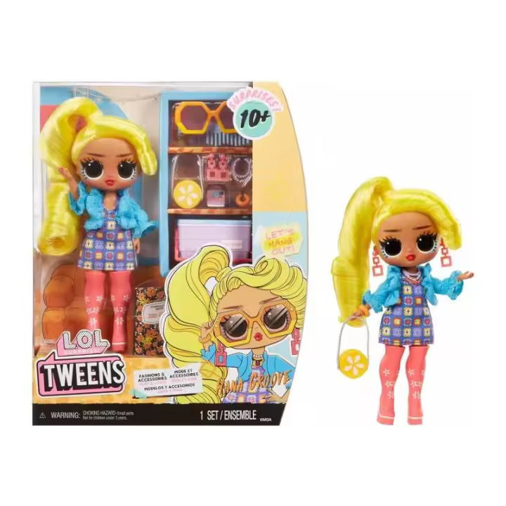 LOL SUPRISE TWEENS MUÑECA HANA GROOVE DE MGA - 1