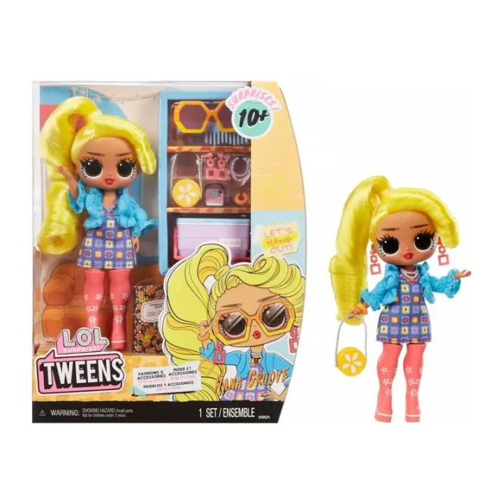 LOL SUPRISE TWEENS MUÑECA HANA GROOVE DE MGA - 1