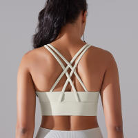 Sujetador Deportivo Para Mujer Alta Soporte Impacto Yoga Running Quick Dry Top Deporte Gimnasio Padded Bralette Sexy - details 51