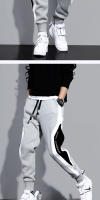 Pantalones De Militar Para Hombre Con Lining De Peluche Estilo Coreano Casual Deporte Otoño Invierno Cargadores Ajustables Al Cinturón - details 5