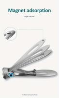 Tijeras De Uñas De Acero Inoxidable De Alta Calidad Tamaño Doble Para Manicura Cortador De Uñas Del Pulgar Y Del Dedo Grande Herramientas Resistentes Para Uñas Gruesas - details 5