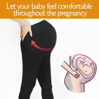 Leggings De Maternidad Con Cintura Alta Para Embarazadas Pantalones Modeladores Para Mujer Durante La Embarazo Talla Skinzy Material Algodón Y Poliéster Adecuado Para Todas Las Estaciones - details 4
