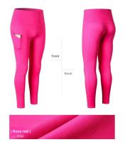 Pantalones de Yoga de cintura alta para mujer, pantalones largos deportivos ajustados para entrenamiento deportivo, elásticos, de secado rápido - details 18