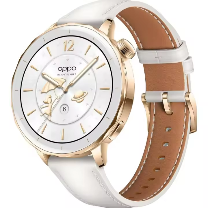 SMARTWATCH - OPPO Watch X2 Mini Pantalla AMOLED 1,32", hasta 7 días de batería, GPS, Wear OS by Google, pagos con Google Wallet, Resistente al Agua 5ATM, 100+ Modos Deporte – GLIMMER GOLD - 1