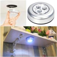 Lámpara De Pared Inalámbrica Con Luz Nocturna Almacenada En Batería Para Seguridad Closet Armario Cocina Tap Toque Push - details 3