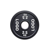 ALLINLIFE Discos Pesas de Hierro Fundido,Hole de for 50MM, 1.25kg,2.5kg,5kg,10kg,15kg,20kg,20kg,gym cast iron calibrated competition powerlifting weight steel plates - details 4