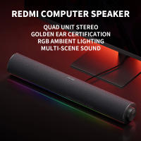 Altavoz De Computadora XIAOMI Redmi Con Luz Ambiental RGB Estéreo Bluetooth 5.0 Micrófono Integrado Control Por Giro De Perilla 2 Canales - details 0