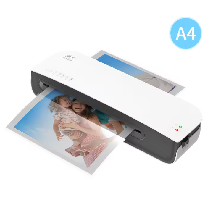 Máquina De Laminado De Escritorio SL289 Tamaño A4 Sistema De 2 Rodillos Calentamiento Y Enfrío Laminación De 9 Pulgadas Compatible Con A4/A5/A6 - 1