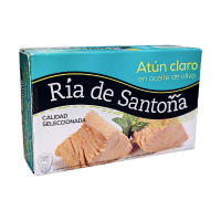 Atún claro en aceite de oliva pack 6 unidades. Ria de santoña - details 0