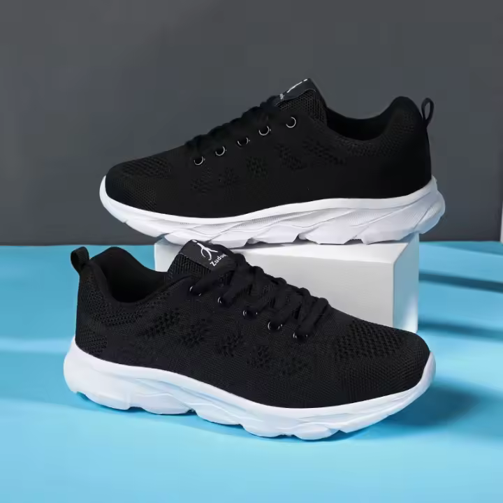 Zapatillas De Mujer Moda Ligera Para Correr Zapatos Deportivos De Alta Calidad Cómodos Para Carreras De Tenis Y Uso Casual - 1