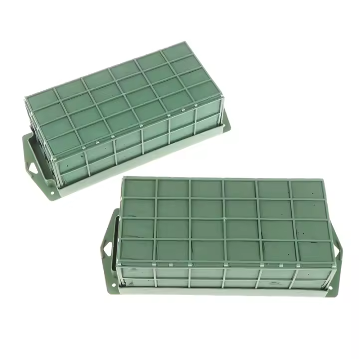 Bloque De Esponja Húmeda Para Flores DIY 1Pc Bloque De Poliestireno Verde Para Arreglos Florales Frescos Mud Para Floristería - 1