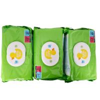 Interapothek Toallitas Bebé Aloe 80 Uds Con Tapa [Pack Ahorro 3 Unidades- 240 Toallitas Total] [Sin Parabenos y Enriquecidas con Aloe Vera] - details 1