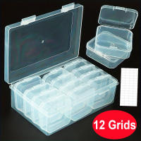 Caja De Almacenamiento Para Pintura Diamante DIY Organizador De Joyería Y Uñas Con 4/12/15/30/45 Grillas Contenedor Para Rhinestones - details 0
