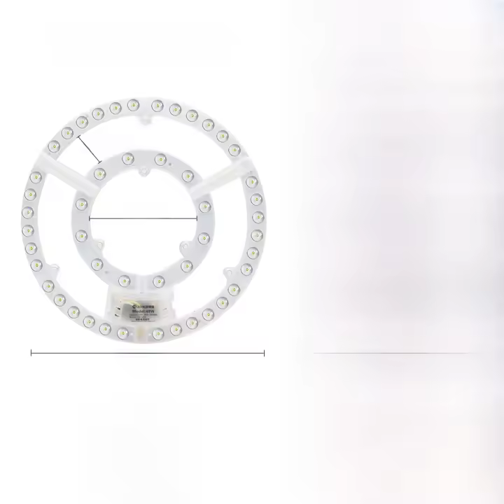 Panel LED 220V Luz De Techo Reemplazo Módulo LED 72W Redondo Cuadrado Placa De Luz 6000K/4000K Módulo Para Luces De Ventilador De Techo - 1