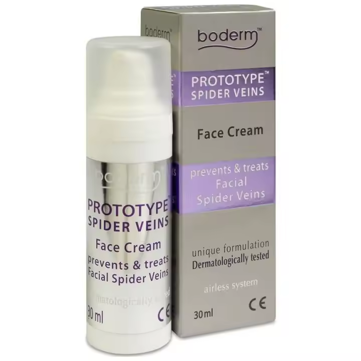 Boderm Prototype Spider Veins Crema Facial, 30 Ml - 1