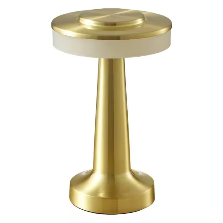 Lámpara De Mesa Retro LED Recargable Por USB Luz Nocturna Infinitamente Dimmable Para Camping Adecuada Para Barra Dormitorio Luz Ambiente - 1