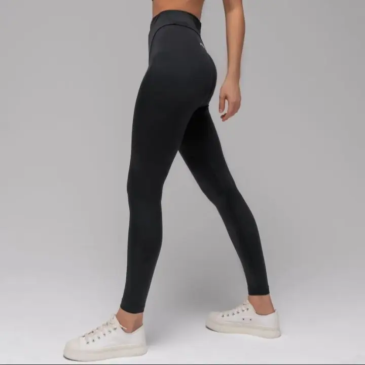 Leggings De Yoga Para Mujer Cintura Alta Sin Costuras Elasticidad Secado Rápido Pantalones Estrechos De Gimnasio Y Correr - 1
