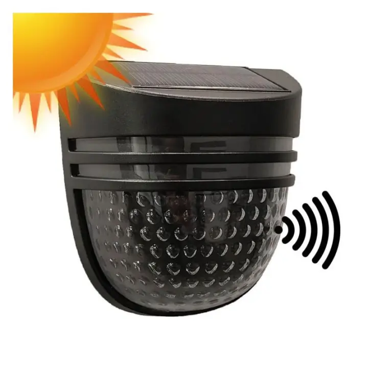 STARLED Aplique Solar Con Sensor De Presencia PIR - 4500K - 1