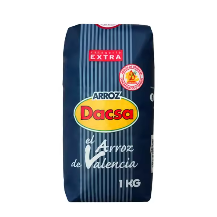 N / Arroz Categoría Extra Dacsa Denominación de Origen Arroz de Valencia 4 paquetes de 1 kilo cada paquete - 1