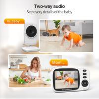 Monitor De Bebé Con Vídeo 2.4G Wireless Pantalla LCD De 3.2 Pulgadas Audio Bidireccional Visión Nocturna Cámara De Seguridad Intercomunicador Para Niños - details 1
