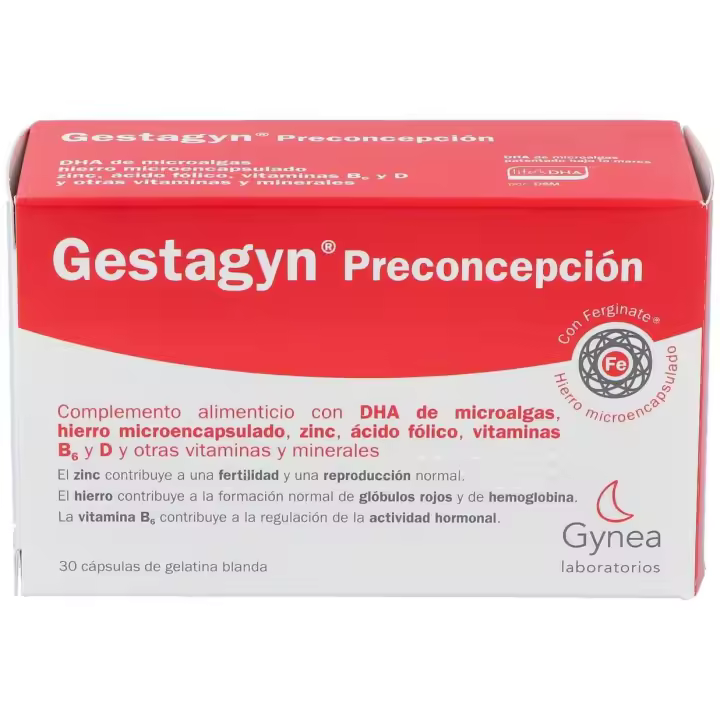 Gestagyn Preconcepcion Dha 30 Cápsulas - 1
