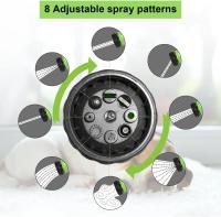 Duchera Para Perros 8 En 1 Limpieza De Mascotas Gato Ducha Pistola De Agua Alta Presión Con Espuma Herramienta De Limpieza Para Animales Jardín Y Coche - details 6