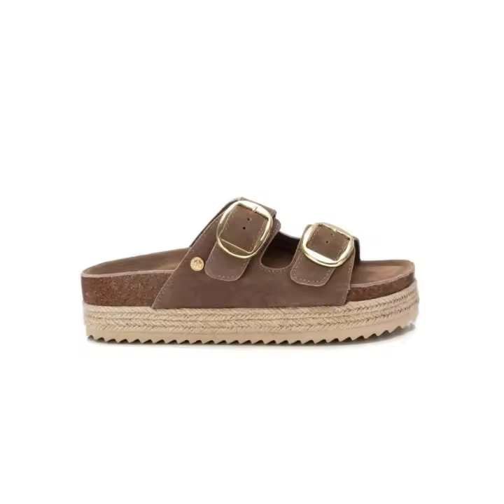 Sandalias Planas Xti 143635 Mujer Taupe - 1